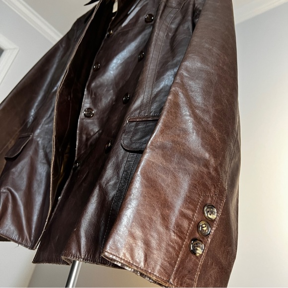 LOUINE | Brown Jacket | 100% Leather Jacket - Picture 4 of 6